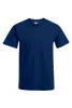 Basic T-Shirt Herren, Marineblau, L Produktbild-Vorschau 3