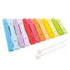 BigJigs Holz-Xylophon Spielzeug - buntes Musikinstrument Produktbild-Vorschau 6