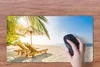 MuchoWow® Mauspad Mousepad Strandkorb - Palme - Luft 60x30 Produktbild-Vorschau 3