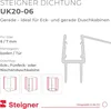 STEIGNER Duschtürdichtung UK20 170 cm (1 Stk.) Transparent Produktbild-Vorschau 3