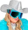 "Skibrille Après-Ski / Festival Regenbogen Leopardenmuster" Produktbild-Vorschau 7