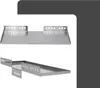 Dalsys Befliesbare Duschablage Ecke 400mm x 150mm Silber Produktbild-Vorschau 3
