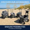 Beach Wagon Bollerwagen PUSH, Handwagen mit Schiebestange Produktbild-Vorschau 7