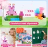 Magnetické stavebnice,100 kusů magnetických stavebnic pro Náhled obrázku produktu 5