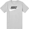 Nike M Nsw Tee Icon Futura Dk Grey Heather/Black/Whit L Produktbild-Vorschau 8