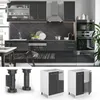 Meuble bas de cuisine Vicco Fame-Line Anthracite Haute Voir les images du produit 3