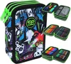 COOLPACK - JUMPER 3 - Dreifach-Federmäppchen mit Zubehör - Produktbild-Vorschau 1