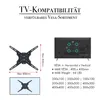 LEADZM TMX400: Supporto a parete inclinabile per TV, Anteprima dell’immagine prodotto 6