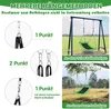 GOPLUS Baumschaukel mit 100-180cm Verstellbarem Seil, Produktbild-Vorschau 2