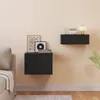 WOLTU 2er Set Nachttisch hängend, mit Schublade, 40x30x14 Produktbild-Vorschau 2