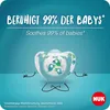 NUK Star Schnuller Silikon Blau Gr.3 – 4er Set, BPA-frei Produktbild-Vorschau 2