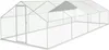 Yakimz Enclos 3x8x2m - Poulailler en métal 24 m² avec porte Voir les images du produit 1