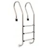 vidaXL Pool-Leiter 3 Stufen 120 cm Edelstahl 304 Produktbild-Vorschau 7
