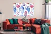 MuchoWow® Poster Buddha - Muster - Blumen 120x80 cm - Produktbild-Vorschau 2