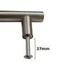 Close-up of a metal drawer pull with a screw attached. Produktbild-Vorschau