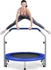 GOPLUS φ101cm Fitness-Trampolin mit Haltegriff 4-Fach Produktbild-Vorschau 1