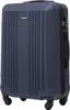A studio shot of a dark blue suitcase. Náhled obrázku produktu