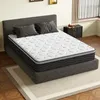 A mattress on a bed frame in a bedroom setting. Produktbild-Vorschau