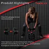 MOVIT 6in1 Hantelset 30 kg rot XXL Profi Hantel Set 2er Produktbild-Vorschau 7