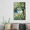 DEQOART Hybrid Leinwand Bild 60x90 cm 'Blühende Natur' Produktbild-Vorschau 3