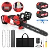 Akku-Kettensäge 12 Zoll,2x4000mAh Akku, Bürstenloser Motor, Produktbild-Vorschau 1