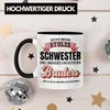Trendation - Schwester Geschenk von Bruder Geburtstag Tasse Produktbild-Vorschau 3