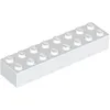 Lego® 2x8 Stein 3007 - 10 Stück Weiß Produktbild-Vorschau 2