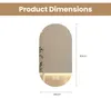 Specchio da bagno LED ovale, 40x60 cm, con illuminazione, Anteprima dell’immagine prodotto 8