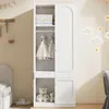 Flieks Eckkleiderschrank Kleiderschrank mit Türen und Produktbild-Vorschau 3