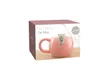 A product box for a cat-themed mug, showing a pink mug with a gray cat peeking over the edge. Náhľad obrázku produktu