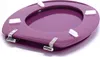 MSV Sedile WC Coperchio del WC Anima in legno MDF "Violet Anteprima dell’immagine prodotto 3