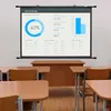 Duronic BPS90 Leinwand | 4:3 Hängeleinwand 90" Zoll 183 x Produktbild-Vorschau 7
