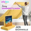 EllaTex Jersey Kinder Spannbettlaken 70x140 Baumwolle – Produktbild-Vorschau 2