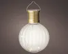 Solar Gartenleuchten LED Kugel Glühbirnen Kunststoff 8x11cm Produktbild-Vorschau 9