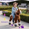 PonyCycle Reitpferd auf Rollen für Kleinkinder 4-7 Jahre Produktbild-Vorschau 9