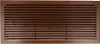 Kunststofflüftungsgitter Ausführung Nußbaum 290mm x 125mm Produktbild-Vorschau 1