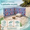 Lantigo Plážová zástena červeno-modrá kotva 10m | Vetrolam Náhľad obrázku produktu 9