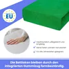 Spannbettlaken Frottee 70x160 cm Grasgrün mit Gummizug aus Produktbild-Vorschau 2