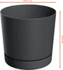 3.10 TUBO vaso da fiori in plastica - ca. Ø 47 x 43,5 cm - Anteprima dell’immagine prodotto 2