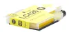 A yellow ink cartridge for a printer. Produktbild-Vorschau