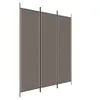 vidaXL 3-dílný paraván antracit 150x220 cm látka - Náhled obrázku produktu 3