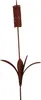 UNUS Gartenstecker Schilfgras 82 cm 3D Optik Rostoptik Produktbild-Vorschau 1