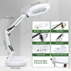 LED Lupenleuchte 10X mit Licht & Standfuß, Echtglas-Linse Produktbild-Vorschau 2