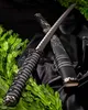 Zestaw czarny smok katana wakizashi tanto ze stojakiem - Podgląd zdjęcia produktu 13