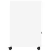 vidaXL Supporto per stampante con rotelle Bianco 60x48x74 Anteprima dell’immagine prodotto 5