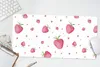 MuchoWow® Mauspad Mousepad Erdbeere - Obst - Aquarell 60x30 Produktbild-Vorschau 5
