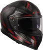 LS2 FF811 Vector II Alizer Helm, schwarz/rot, 4XL (67/68) Produktbild-Vorschau 2