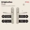 DOMINO Türgriff 78 Drückergarnitur WC - Badezimmer Set | Produktbild-Vorschau 8