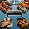 Vilde | Kufříkový gril skládací - 51x30x23 cm - Přenosný Náhled obrázku produktu 7