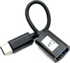 USB-C auf OTG USB-Stecker Adapter Datenkabel Produktbild-Vorschau 2